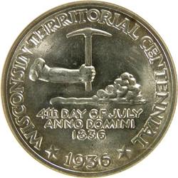 Wisconsin 1936 NGC MS-67