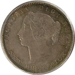 New Brunswick 1864 5C ICCS/PCGS MS-64