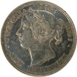 New Brunswick 1864 20 Cents ICCS VF-30