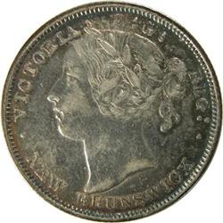 New Brunswick 1862 Twenty Cents VF-EF