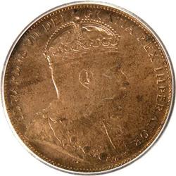 Newfoundland Cent 1907 PCGS MS-64 RB