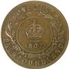 Image 2 : Newfoundland Cent 1907 Choice Brown Unc