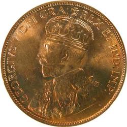 Newfoundland Cent 1913 NGC MS-67 Red