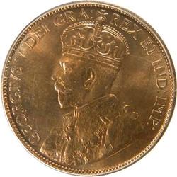 Newfoundland Cent 1913 PCGS MS-66 Red