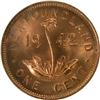 Image 2 : Newfoundland Cent 1942 NGC MS-65 Red