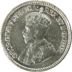 Newfoundland 5 Cents 1917C ICCS EF-45