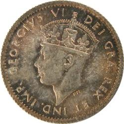 Newfoundland 5 Cents 1942C ICCS MS-65