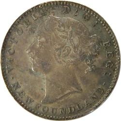 Newfoundland 10 Cents 1894 ICCS EF-40