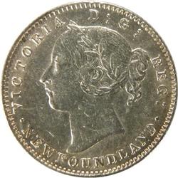 Newfoundland 10 Cents 1896 ICCS EF-45