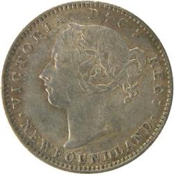Newfoundland 10 Cents 1896 ICCS EF-40
