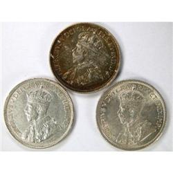 NF 10C 1912 17C, VF-EF and 1919C, EF-AU