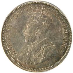 Newfoundland 10 Cents 1917C PCGS MS-64