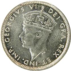 Newfoundland 10 Cents 1944C ICCS MS-64