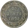 Image 2 : Newfoundland 20 Cents 1870 ICCS EF-40