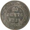 Image 2 : Newfoundland 20 Cents 1873 ICCS VF-20