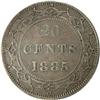 Image 2 : Newfoundland 20 Cents 1885 ICCS VF-30