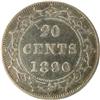 Image 2 : Newfoundland 20 Cents 1890 VF-EF