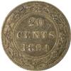 Image 2 : Newfoundland 20 Cents 1894 ICCS EF-40