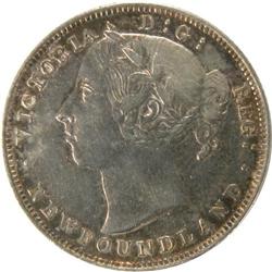 Newfoundland 20 Cents 1900 ICCS EF-40