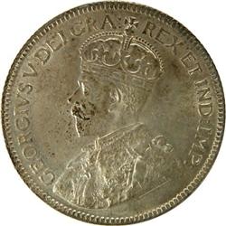 Newfoundland 25 Cent 1917C Uncirculated