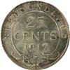 Image 2 : Newfoundland 25 Cents 1917C AU-Unc