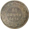 Image 2 : Newfoundland 50 Cents 1873 ICCS VF-30
