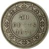 Image 2 : Newfoundland 50 Cents 1874 ICCS VF-20