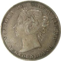 Newfoundland 50 Cents 1874 ICCS VF-20