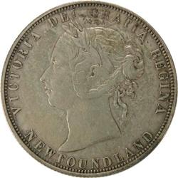 Newfoundland 50 Cents 1874, VF