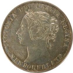 Newfoundland 50 Cents 1880 ICCS AU-55