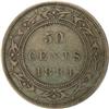 Image 2 : Newfoundland 50 Cents 1881, VF
