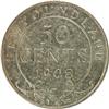Image 2 : Newfoundland 50 Cents 1908 AU-Unc