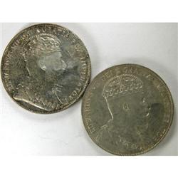 NF 50 Cents 1909 AU-Unc and 1909 AU