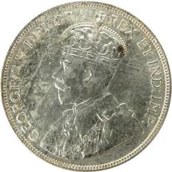 Newfoundland 50 Cents 1917C AU-Unc