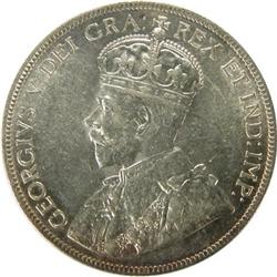 Newfoundland 50 Cents 1917C AU-Unc