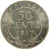 Image 2 : Newfoundland 50 Cents 1917C AU-Unc