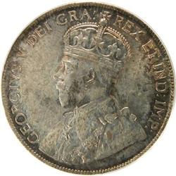 Newfoundland 50 Cents 1918C PCGS MS-64