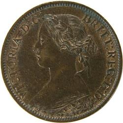 Nova Scotia Half Cent 1861 Unc
