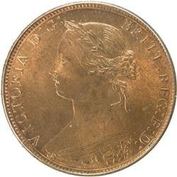 NS Cent 1861 Large Bud PCGS MS-65 RB