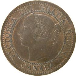 Canada Cent 1858 PCGS MS-63 Brown