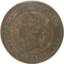 Canada Cent 1858 ICCS AU-50