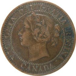 Canada Cent 1858 ICCS VF-20