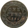 Image 2 : Canada Large Cent 1884 Obverse 1, VF
