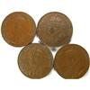 Image 1 : 1922 four pieces, all VF-EF or better