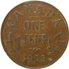 Image 2 : Canada One Cent 1923 ICCS EF-40