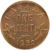 Image 2 : Canada One Cent 1932 PCGS MS-64 Red