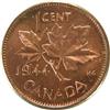 Image 2 : Canada One Cent 1944 ICCS MS-63 Red