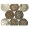 1891-1901. Eight pieces, all VF