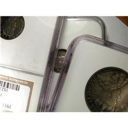 1904 NGC AU-58 Plus 5 more Cert pieces
