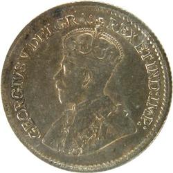 Canada Five Cents 1921 ICCS VF-30